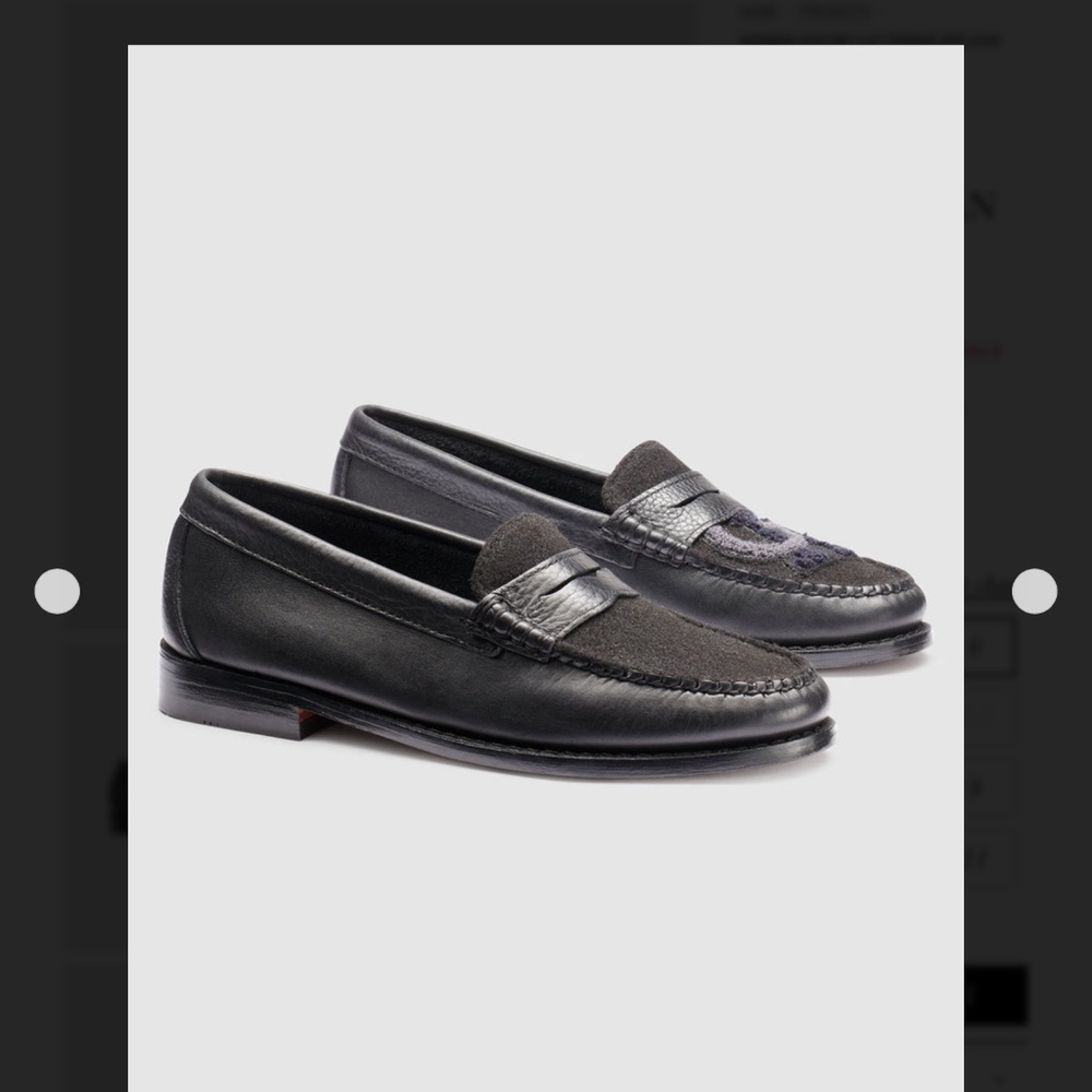 G.H. Bass WOMENS WHITNEY LETTERMAN WEEJUNS LOAFER Size 7.5